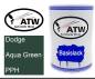 Preview: Dodge, Aqua Green, PPH: 500ml Lackdose, von ATW Autoteile West.